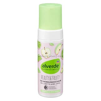 ALVERDE Natural Cosmetics Beauty & Fruity 3-in-1 Face Cleansing Foam 150 ml