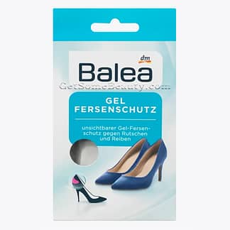 Balea Foot Protection Heel Liners (Protection Gel Pads, Reusable) 1 Pair