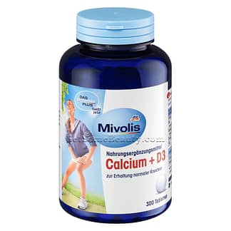 Mivolis Calcium + Vitamin D3 (300 Tablets)