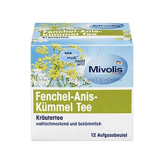Mivolis Herbal Tea Fennel-Anise-Cumin Tea 12 bags