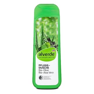 ALVERDE Natural Cosmetics Shower Gel Organic Olive & Aloe Vera 250 ml