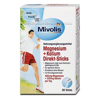 Mivolis Magnesium + Potassium Sticks 30 bags