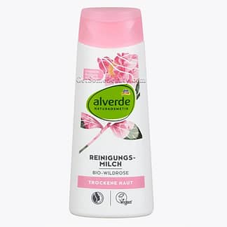 ALVERDE Natural Cosmetics Cleansing Milk Organic Wild Rose 200 ml