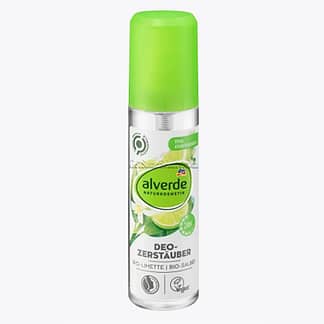 ALVERDE Natural Cosmetics Deodorant Spray Organic Lime & Sage 75 ml