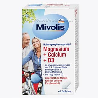 Mivolis Magnesium + Calcium + D3 Tablets 45 tablets