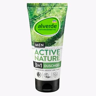 ALVERDE Natural Cosmetics MEN 3-in-1 Shower Gel Active Nature 200 ml