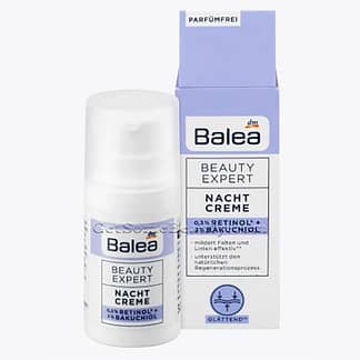 Balea Beauty Expert Night Cream 0.3% Retinol & 2% Bakuchiol 125 ml