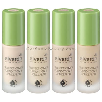 ALVERDE Natural Cosmetics Make-Up Perfect Cover Foundation & Concealer 20 ml
