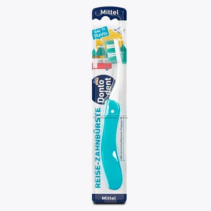 Dontodent Foldable Travel Toothbrush Medium